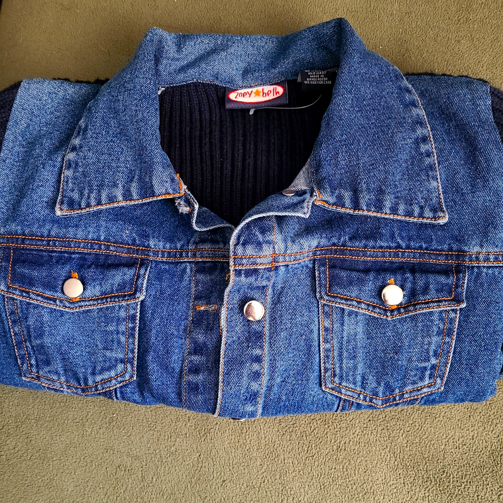 Deniem Sweater Jacket